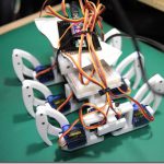 ６脚ロボット自作　モーションをつけていく